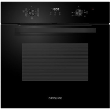 Davoline Star BI O 0875 Φούρνος άνω Πάγκου 75lt Π59.5εκ. Μαύρος
